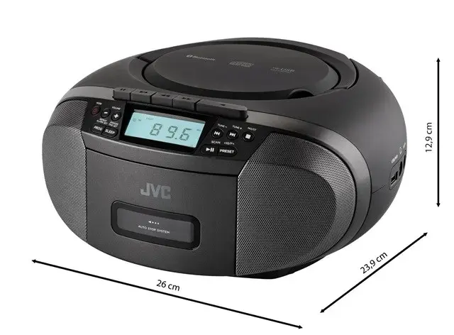 Radio atskaņotājs JVC RC-E444B Photo 8