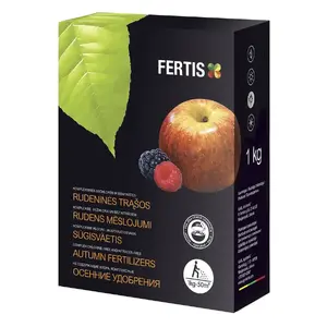 Удобрение FERTIS FERTIS Mēslojums rudens 1 кг — осеннее садовое удобрение, 1 кг