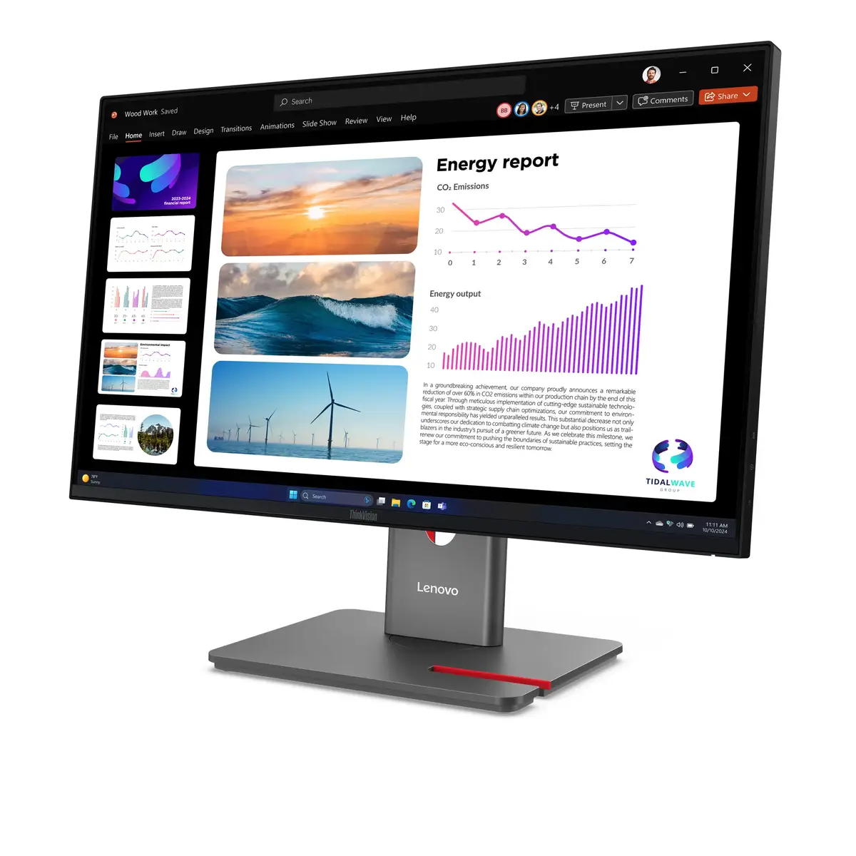 Монитор Lenovo ThinkVision P24Q-40 Photo 2