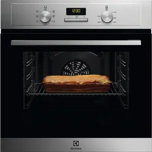 Built-in Oven Electrolux Serie 300 EOH3H00BX 65L Electric Black Stainless Steel