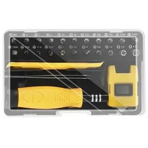 Screwdriver set extra digital TV993314 — 31‑in‑1 magnetic bits and driver