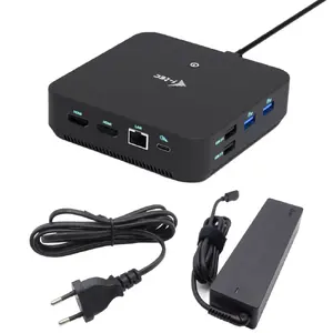 Docking station ITEC i-tec USB-C DP Dual HDMI Docking Station with Power Delivery 100 W and 100W Universal Charger — USB-C, Dual HDMI, 10 Gbps, Gigabit Ethernet