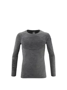 Термофутболка с длинным рукавом Millet Drynamic Warm, графитовый, размер XXL