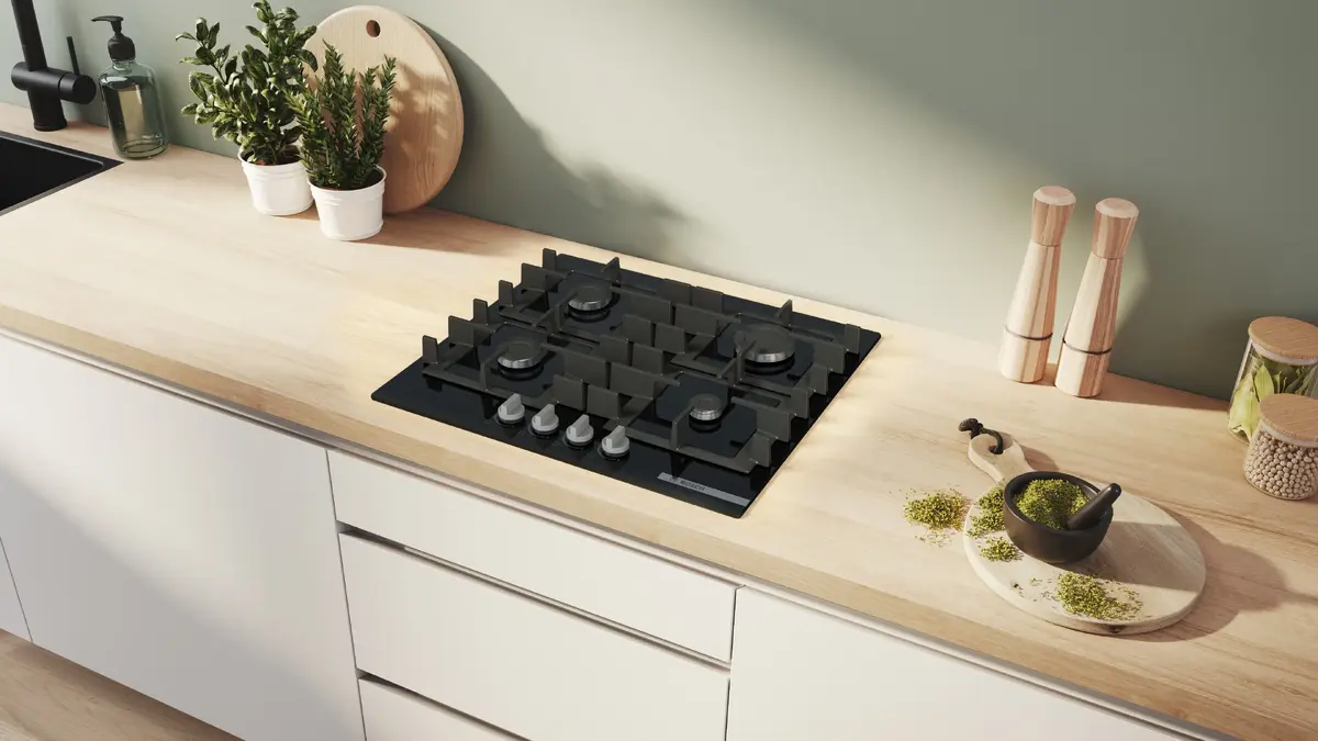 Iebūvējamā plīts virsma Bosch Serie 4 PNP6B6K40 Photo 4