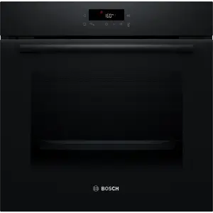 Built-in electric oven Bosch Serie 2 HBA571BB4, 71 L, 3600 W, Black, Touch control, Pyrolytic cleaning