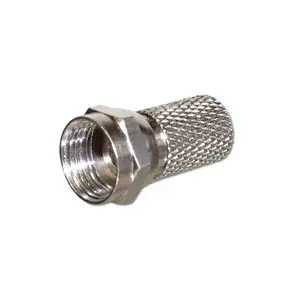 F-connector PREMIUMCORD kjr-22, cable cut version, 6.5 mm, length 20 mm