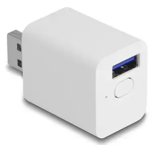 Smart plug DELOCK 11832 — indoor Wi‑Fi smart outlet, 2 A, 2400 MHz, white