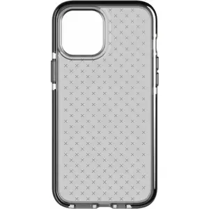 Protective phone case Samsung Tech21 Evo Check for Apple iPhone 12 Pro Max 17 cm — Black Transparent