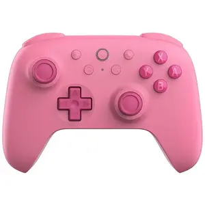 Vadu/bezvadu spēļu pults 8BitDo Ultimate 2C (W) rozā priekš PC un Nintendo Switch