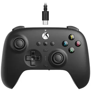 Gamepad 8Bitdo XBOX One/Series X/S Ultimate Hall Effect melns - bezvadu kontrolieris saderīgs ar Xbox One, Series X un Series S
