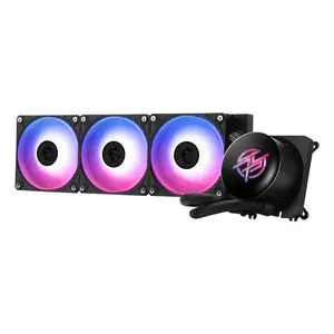 All-in-one liquid cooler MSI MPG CORELIQUID P13 — 120 mm fans, 3-fan radiator, LGA 1851 support, black