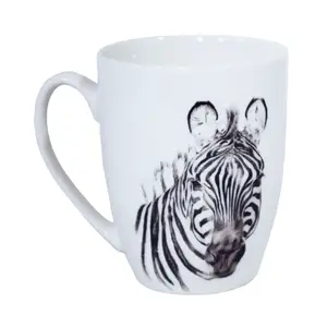 Ceramic Mug KETLER Zebra 350 ml – ceramic drinking cup, 350ml capacity
