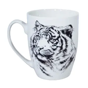 Ceramic Mug KETLER Tiger 350 ml — ceramic drinking cup, 350 ml capacity