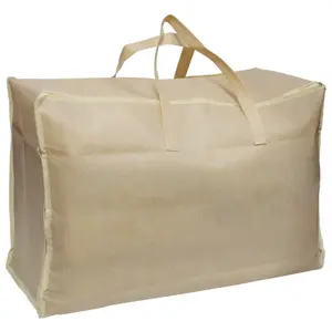 Storage bag BESK 9143063 60×40×25 cm Beige