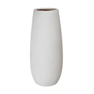 Keramikas vāze ArtFlow 9142134, rievota virsma, 14 x 30 cm