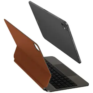 Keyboard case Uni Q Venno Pro Magnetic Smart for iPad Pro 11" M4 2024 — caramel