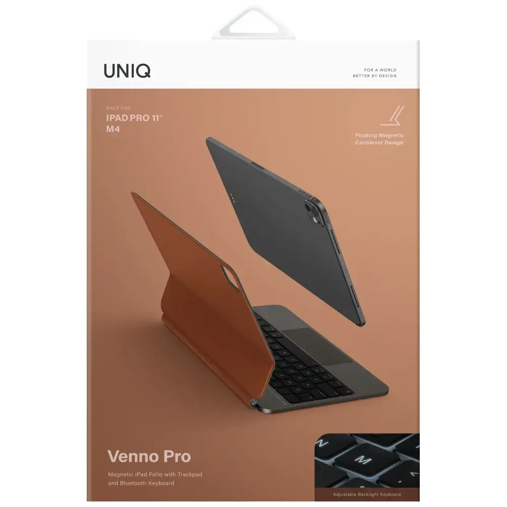 UniQ Venno Pro Magnetic Smart клавиатурный чехол для iPad Pro 11" Photo 5