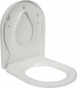 Сиденье для унитаза TOYA WAVE 2in1 PP-D с детской крышкой, съёмное, модель 75472