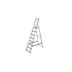 AWTools AW23024 Aluminum Foldable Ladder 2.4m
