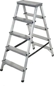 Kāpšana-taburete AWTools AW23005 alumīnija viegla, 5 pakāpieni, slodze 125 kg