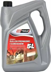 Bar and Chain Oil AWTools AW BAR AND CHAIN OIL 5L — lubricant for chainsaws and guide bars, 5 L