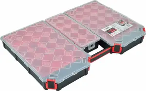 Tool organizer AWTools AW30522BL large with buckets 577×390×60 mm