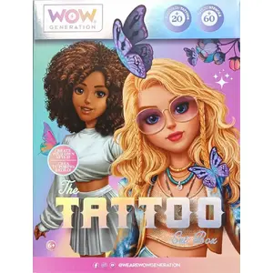 Temporary Tattoo Set Kids Euroswan WOW00097 — children's fun designs, washable temporary tattoos