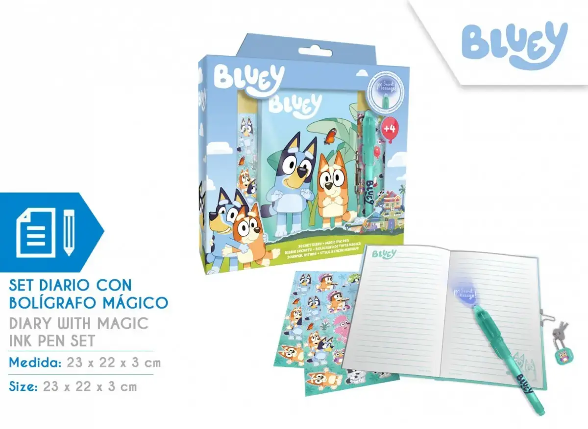 Ежедневник Kids Euroswan «Bluey» BY00007 Photo 3