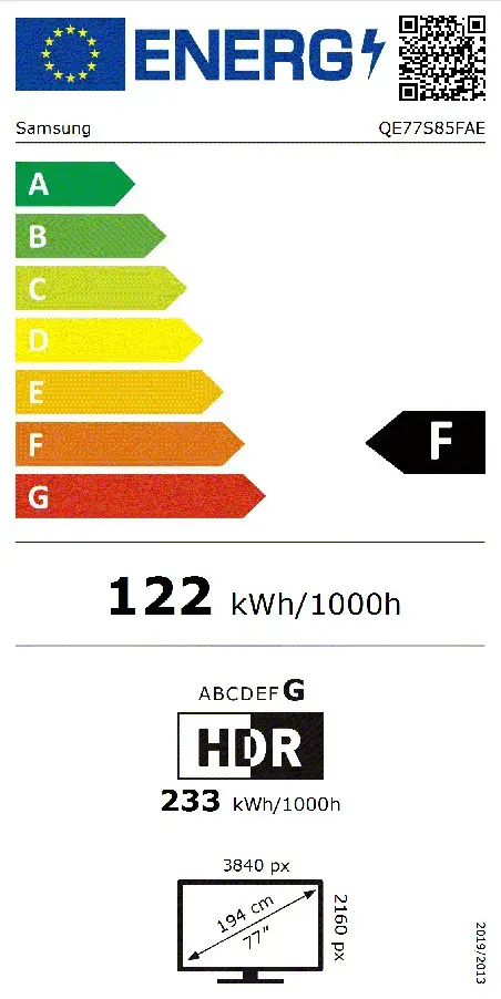 Samsung QE77S85FAE 77" OLED 4K ТВ Photo 4
