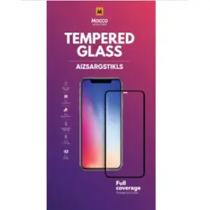 Screen protector Mocco Full Face Tempered Glass for iPhone 17 Air — black