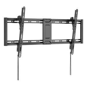 TV wall mount bracket EQUIP 43"–95" Tilt Slim for 75 kg TVs, VESA 200x200–800x400, tilt 0–8°, 4.2 cm distance, black