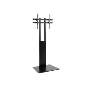 TV floor stand EQUIP 650615 for 37–75" (94–190.5 cm), max 40 kg, VESA 200×200–600×400, height 1115–1415 mm, tilt -10–7°, black