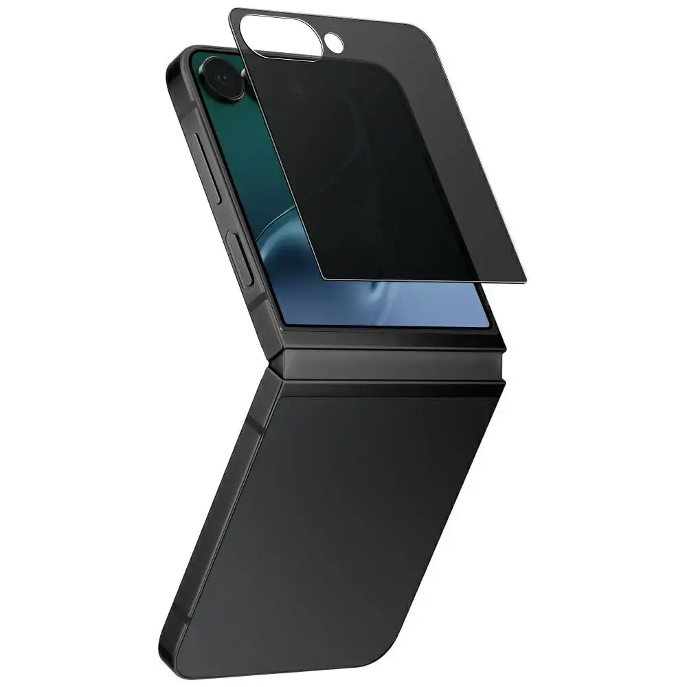 Uniq temperēts privātuma stikls priekš Galaxy Z Flip7 Photo 3