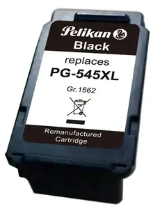 Pelikan 4111012 Совместимый черный струйный картридж, одиночная упаковка, ресурс 400 страниц для принтеров Canon