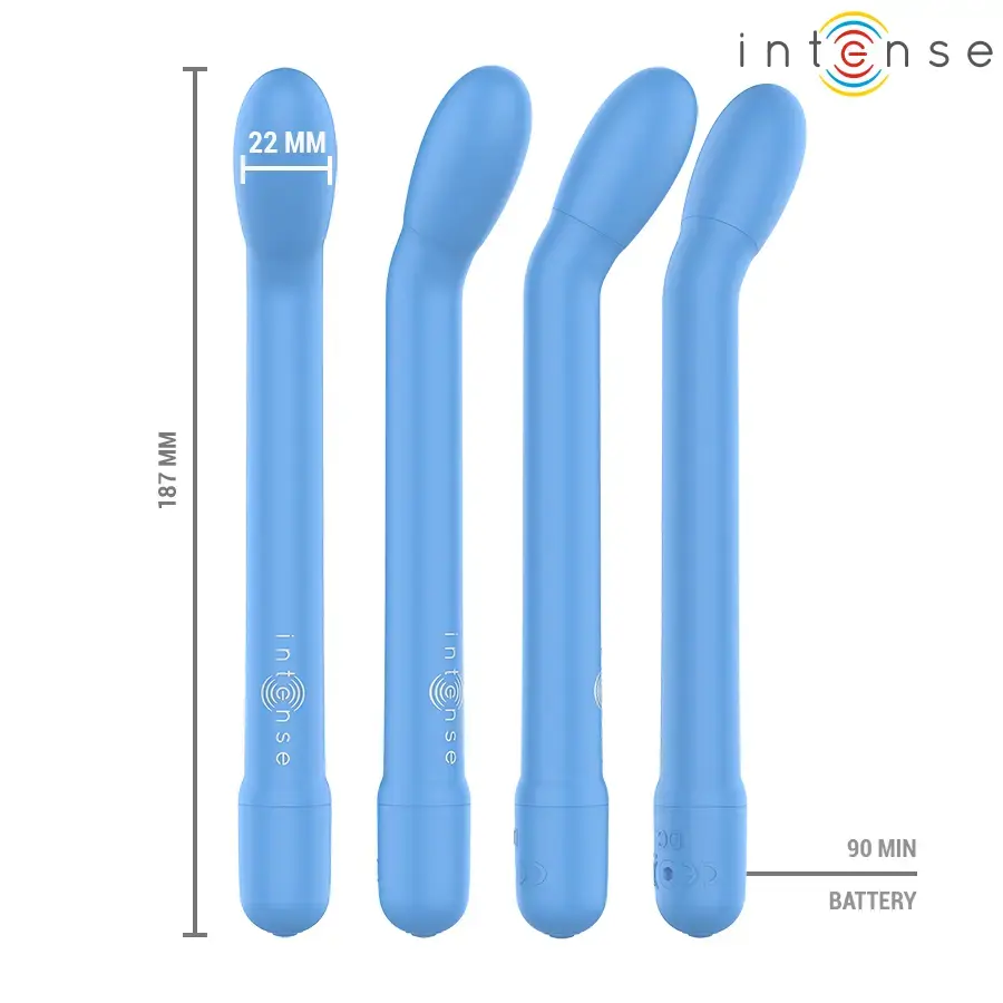 Вибратор INTENSE G-SPOT STIMULATOR BLUE Photo 2