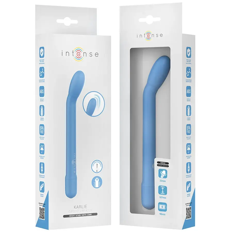 Вибратор INTENSE G-SPOT STIMULATOR BLUE Photo 7