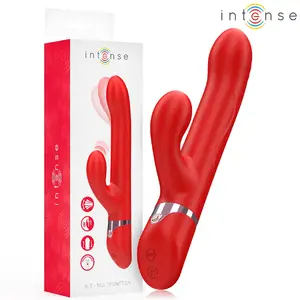 Вибратор INTENSE LELE Многофункциональный Вращающийся Осциллирующий Стимуляция Красный D-244483