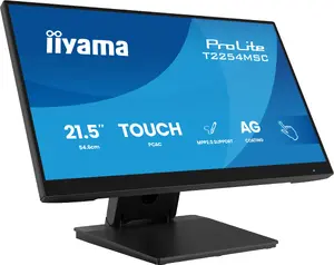 Skārienjūtīgs monitors iiyama T2254MSC-B2AG Full HD 1920 x 1080 IPS LED 21.5 Collas Melns