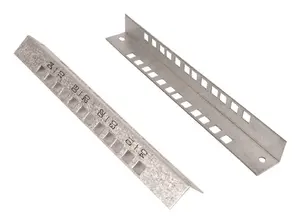 ROLINE Rack profile 26.21.0319 15 HE 19 inch Steel Silver 2-pack