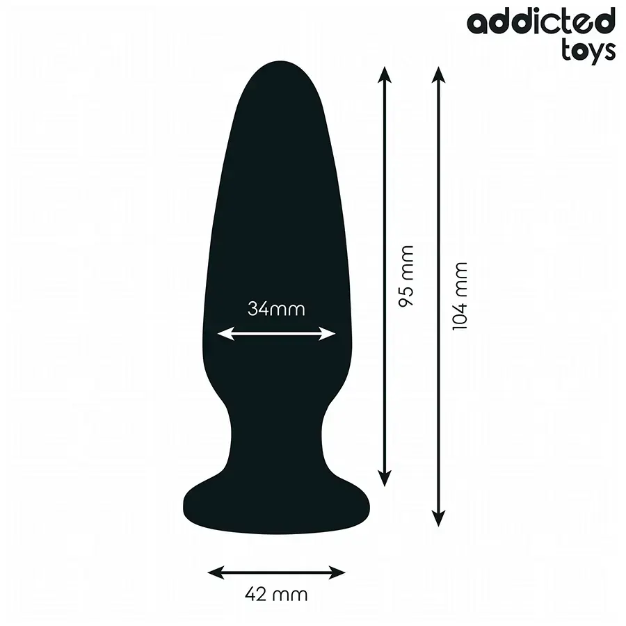 Анальная пробка ADDICTED TOYS АНАЛЬНАЯ ПРОБКА С ДРАГОЦЕННЫМ КАМНЕМ Photo 4