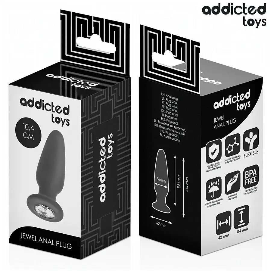 Анальная пробка ADDICTED TOYS АНАЛЬНАЯ ПРОБКА С ДРАГОЦЕННЫМ КАМНЕМ Photo 6