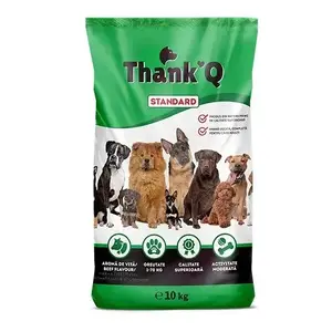 Sausais barības produkts suņiem HURTOWNIA KARM THANK'Q Standard Beef 10 kg, pieaugušiem, olbaltumv. 18%, tauki 7%, šķiedra 3%