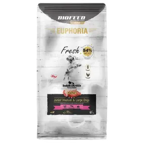 Сухой корм для собак BIOFEED EUPHORIA Fresh Junior с индейкой и кроликом для средних и крупных 12 кг