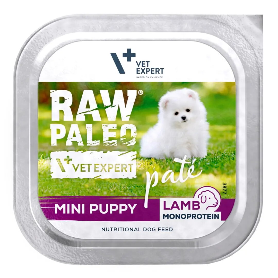 Mitrs suņu barības VETEXPERT RAW PALEO