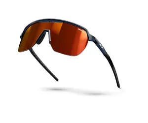 Saulesbrilles Julbo Frequency Reactiv 0-3 HC melnas/zilas — fotohromatiskas lēcas, kategorija 0–3