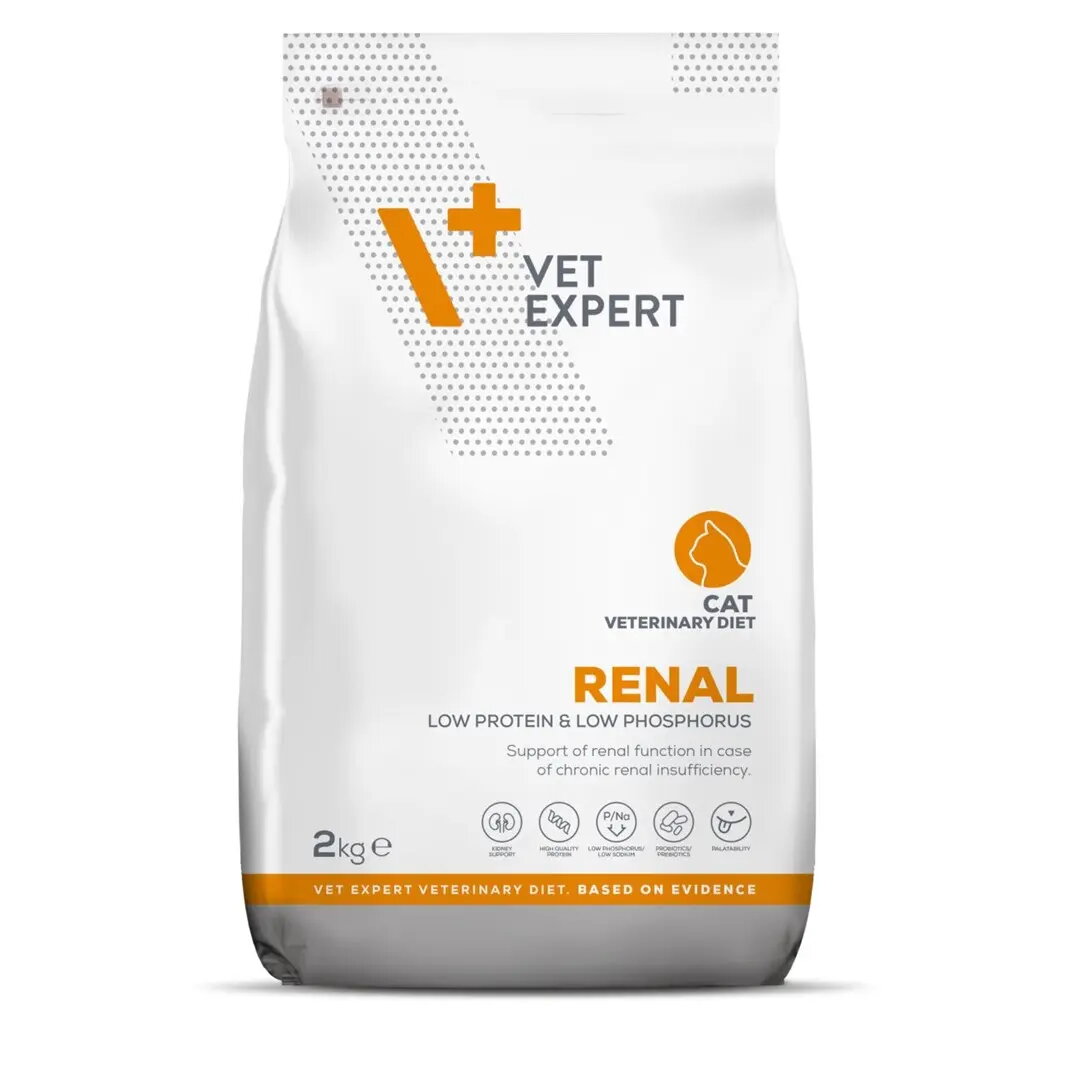 Sausais kaķu barības VETEXPERT Renal veterinārā