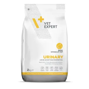 Сухой корм для собак VETEXPERT Urinary Turkey 2 кг – ветеринарная диета для взрослых собак, профилактика струвитных камней, без глютена и сои