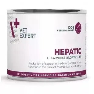 Mitrā barība suņiem VETEXPERT Hepatic Chicken