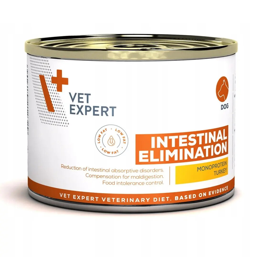 Mitrā barība suņiem VETEXPERT Intestinal Elimination