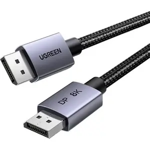 DisplayPort cable UGREEN UGR1845 1 m, black, DisplayPort to DisplayPort